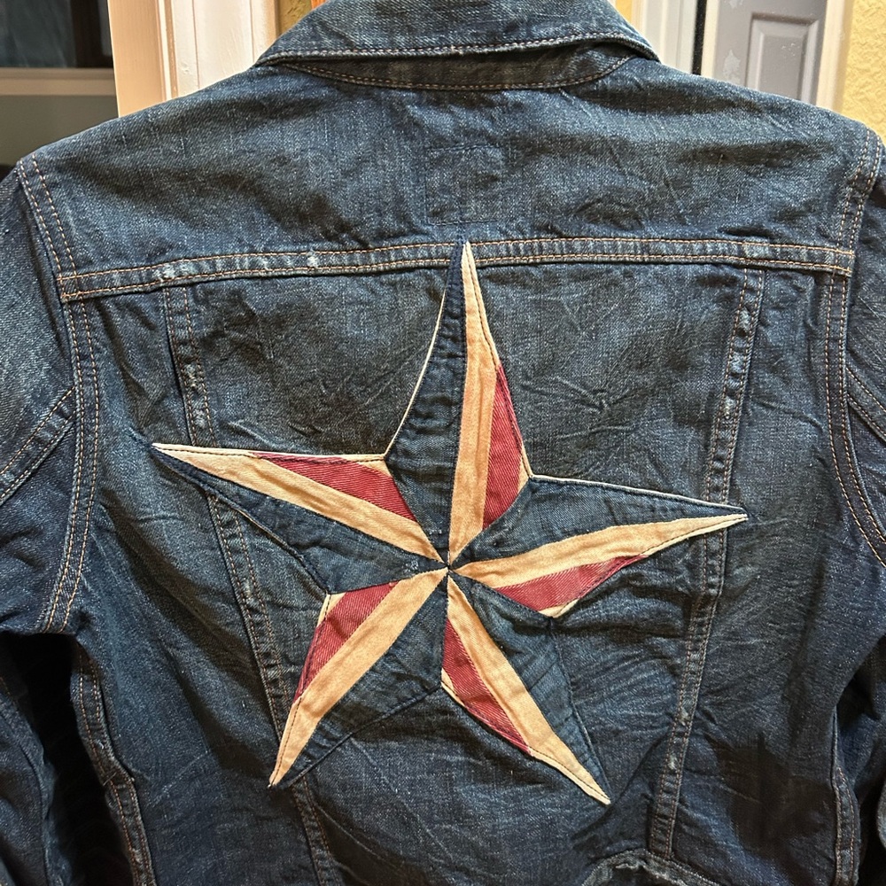 Americana Classic Blue Denim Jean Jacket by Lucky Brand Jeans 🍀